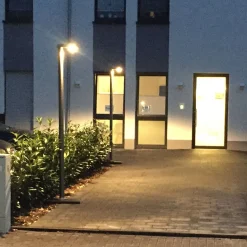LED-pylväsvalaisin 866, alumiini, antrasiitti, korkeus 300 cm