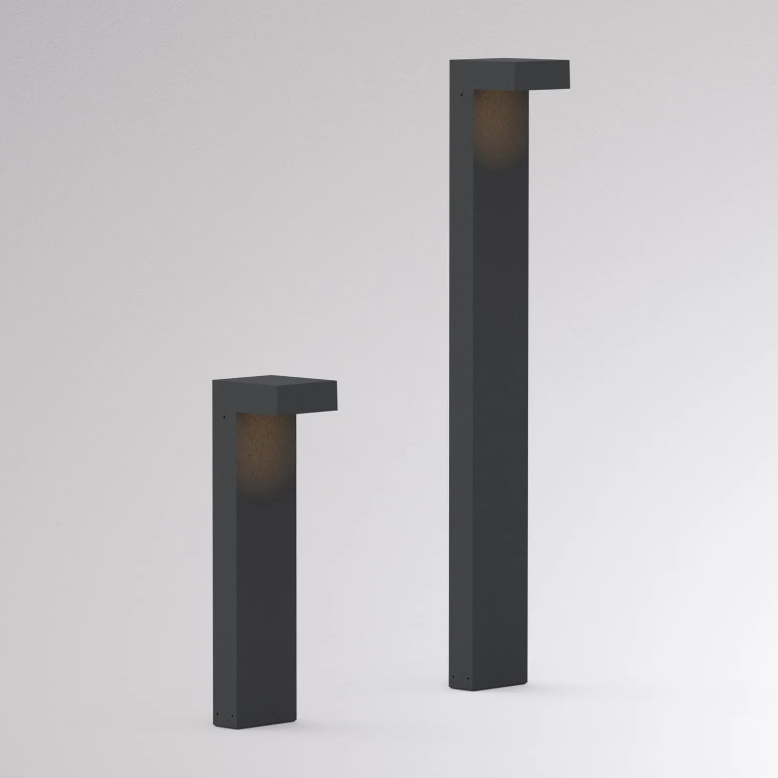 LED-pylväsvalaisin ATO, korkeus 45 cm, päälle/pois, antrasiitti, IP65, metalli