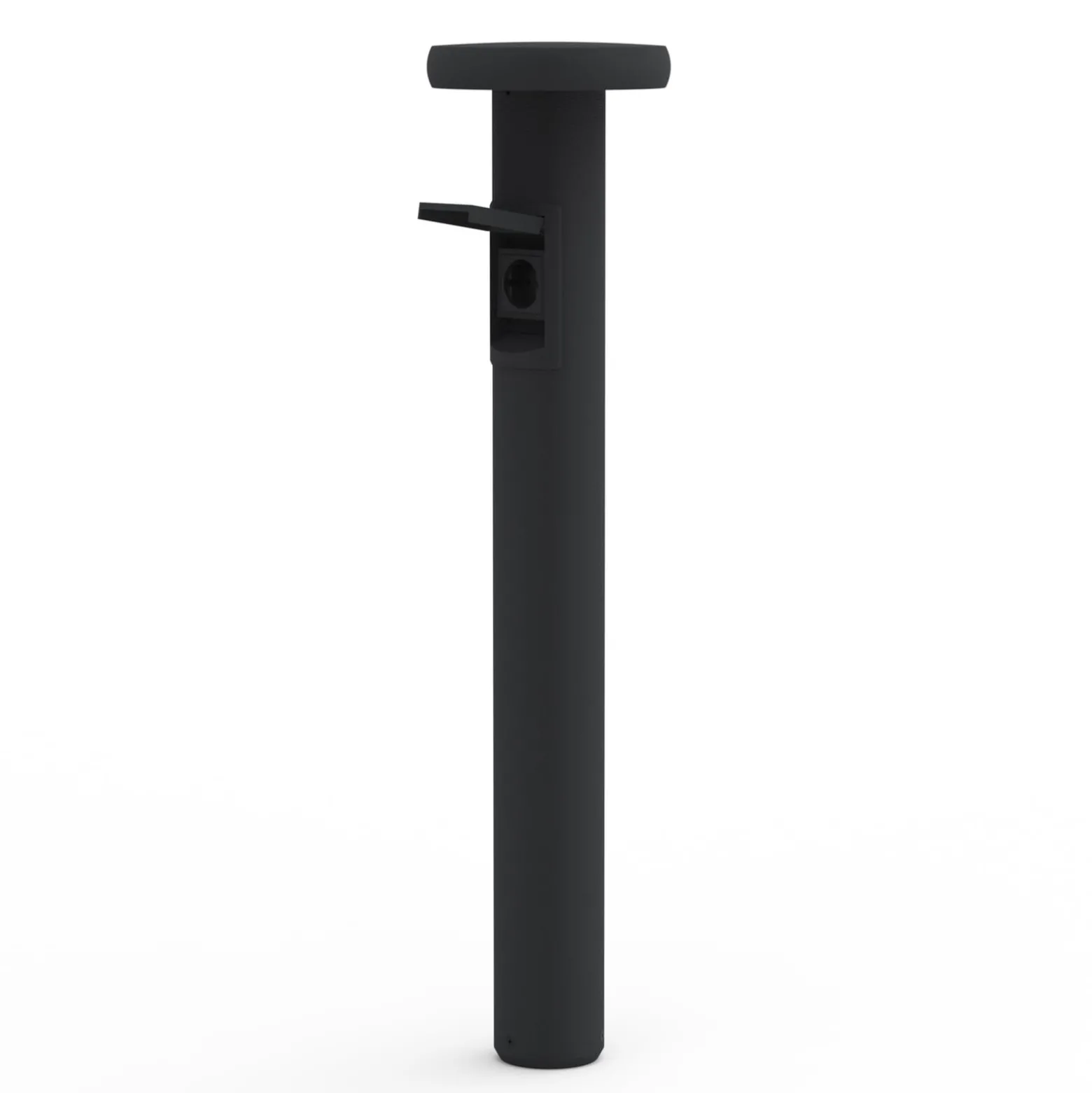 LED-pylväsvalaisin CIRC, DALI, pistorasia, antrasiitti, 82 cm, IP65