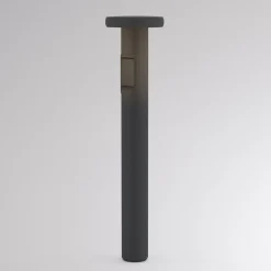 LED-pylväsvalaisin CIRC, päälle/pois, pistorasia, antrasiitti, 82 cm, IP65