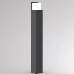 LED-pylväsvalaisin FYNN-C, korkeus 85 cm, antrasiitti, CCT IP65, päälle/pois