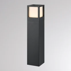 LED-pylväsvalaisin FYNN-X, korkeus 45 cm, antrasiitti, CCT IP65, päälle/pois