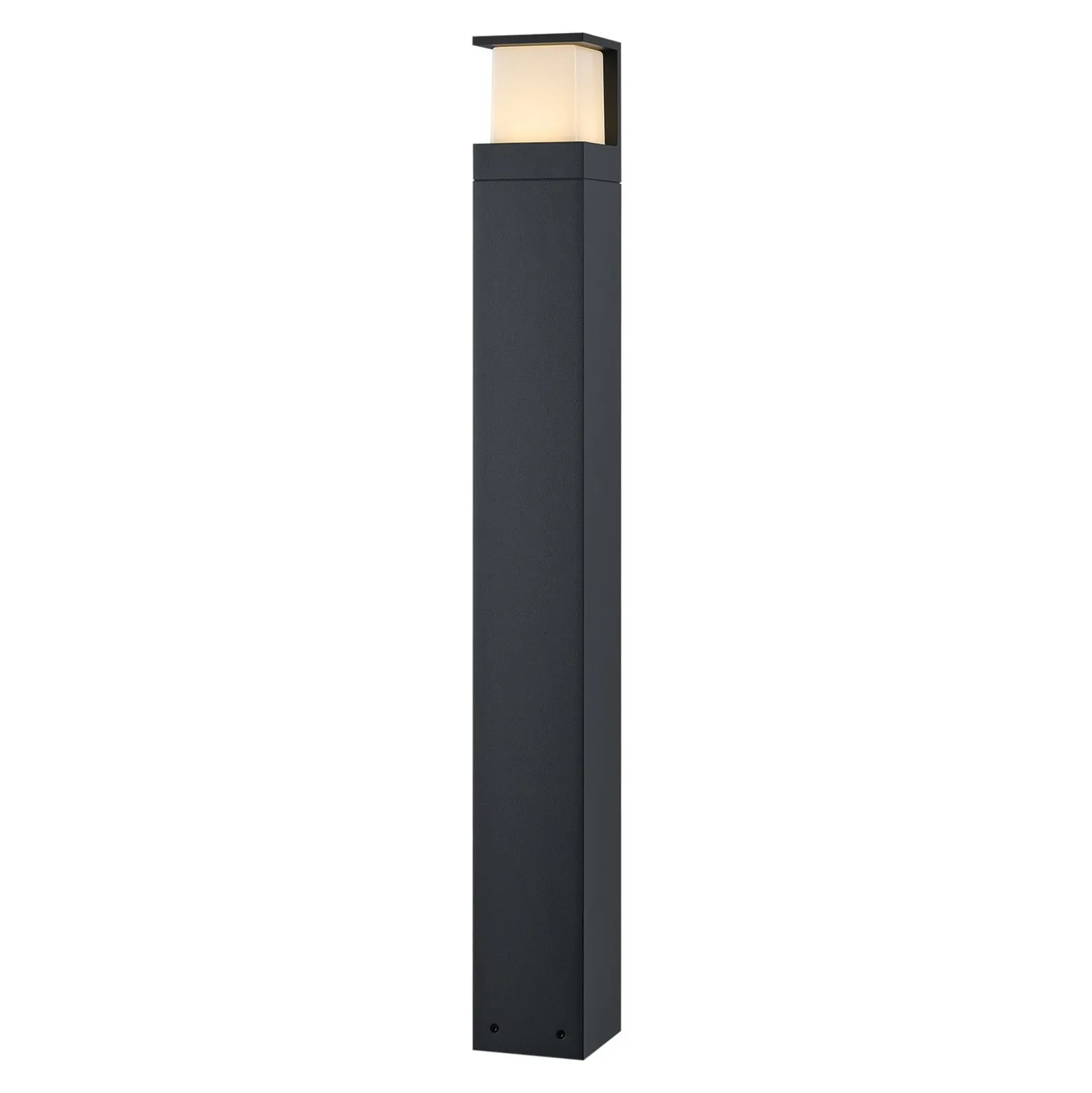 LED-pylväsvalaisin FYNN-Y, korkeus 85 cm, antrasiitti, CCT IP65, päälle/pois