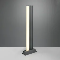 LED-pylväsvalaisin MARIZA, korkeus 100 cm, antrasiitti, metalli, IP65
