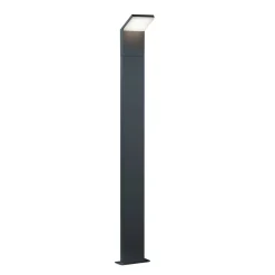 LED-pylväsvalaisin PEARL, korkeus 100 cm, antrasiitti, metalli, IP54