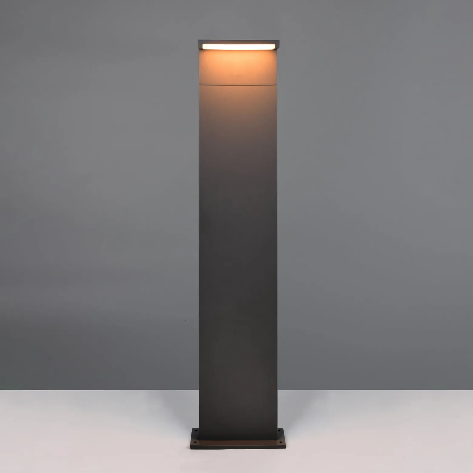 LED-pylväsvalaisin Ravi, antrasiitti, korkeus 100 cm, metalli, IP65