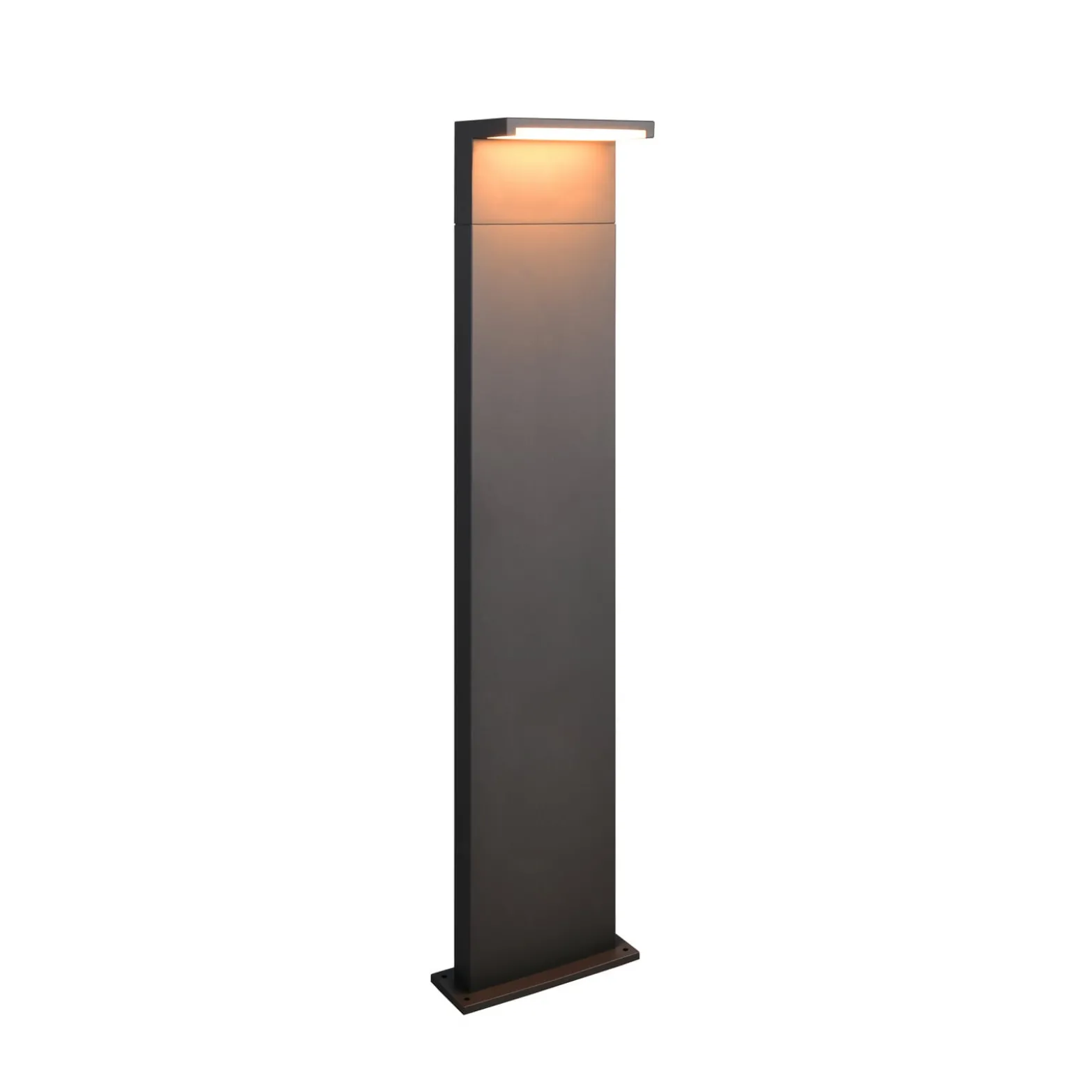 LED-pylväsvalaisin Ravi, antrasiitti, korkeus 100 cm, metalli, IP65