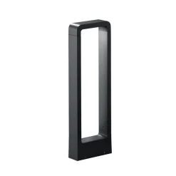 LED-pylväsvalaisin RENO, antrasiitti, korkeus 50 cm, metalli, IP54