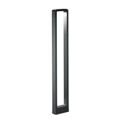 LED-pylväsvalaisin RENO, antrasiitti, korkeus 100 cm, metalli, IP54