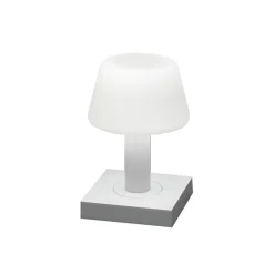 LED-pöytälamppu Monaco ulkokäyttöön, akku, valk.
