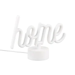LED-pöytävalaisin Casa, keltainen, leveys 24 cm, muovia