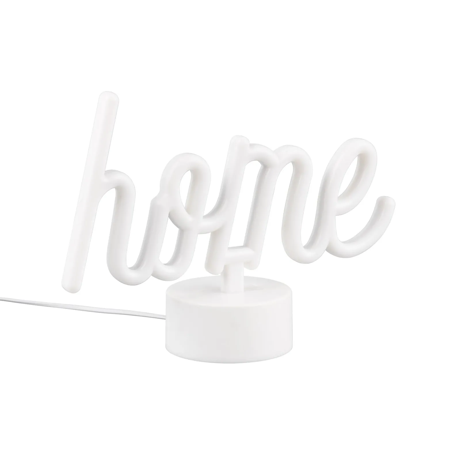 LED-pöytävalaisin Casa, keltainen, leveys 24 cm, muovia