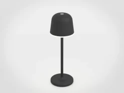 LED-pöytävalaisin Mannera, akku, musta