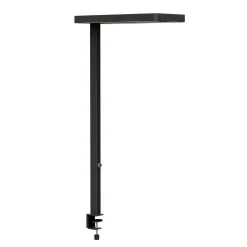 LED-pöytävalaisin MAULjaval, musta, 120 cm, himmennettävä, kiinnitettävä jalusta