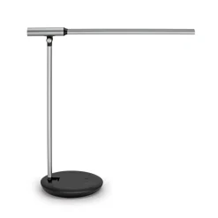 LED-pöytävalaisin MAULrubia, hopeanvärinen, himmennettävä, CCT
