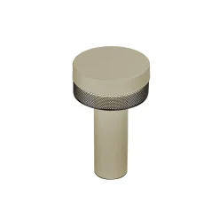 LED pöytävalaisin Mesh ladattava akku, korkeus 24cm, hiekka/musta
