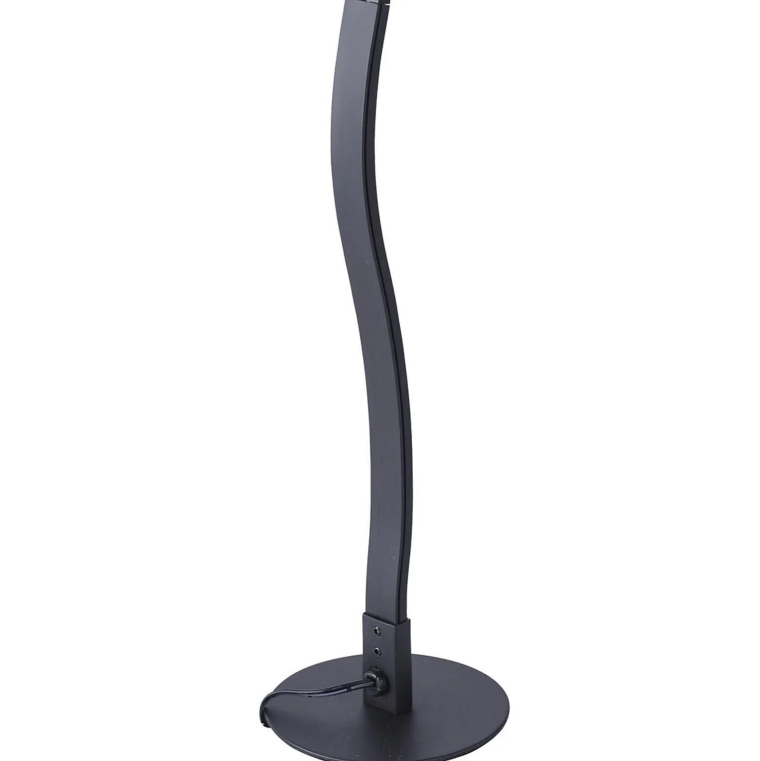 LED-pöytävalaisin Wave 3 000 K, 30 cm, musta