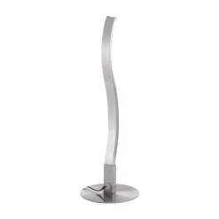 LED pöytävalaisin Wave 3000K 30cm teräs