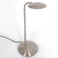 LED-pöytävalaisin Zenith himmentimellä, teräs