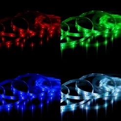 LED-RGB-nauha WiFi, 500 cm, kaukosäädin