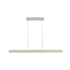 LED-riippuvalaisin ADRIANA ROUND, beige, pituus 160 cm, metalli, CCT