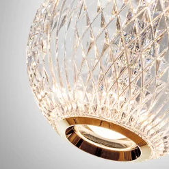 LED-riippuvalaisin Austral kulta/kirkas 5x, pyöreä