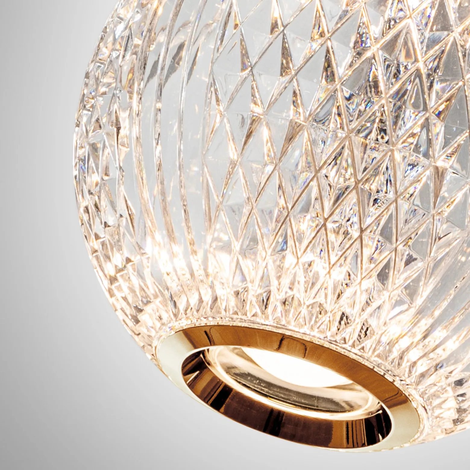 LED-riippuvalaisin Austral kulta/kirkas 5x, pyöreä