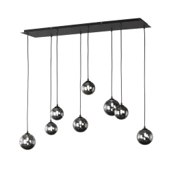 LED-riippuvalaisin Bala 8-lamppuinen G9 savulasi