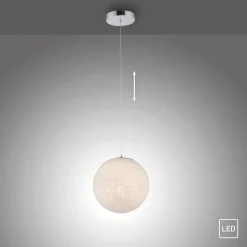 LED-riippuvalaisin Bolo lasivarjostin, tähtitaivas