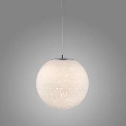 LED-riippuvalaisin Bolo lasivarjostin, tähtitaivas