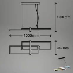 LED-riippuvalaisin 4768015 CCT, kaukosäädin