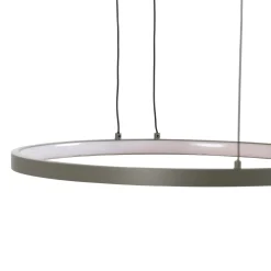 LED-riippuvalaisin CIRCOLO, oliivinvihreä, Ø 30/45/60 cm, 3-lamppuinen