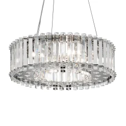 LED-riippuvalaisin Crystal Skye Ø 43,8 cm