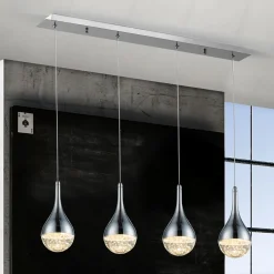 LED-riippuvalaisin Elie, 4-lamppuinen