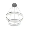 LED-riippuvalaisin Gala, hopea, metalli, Ø 60 cm, 4 000 K