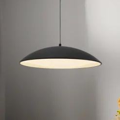 LED-riippuvalaisin LENTE, musta, Ø 40 cm, metalli, Switchdim