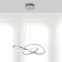 LED-riippuvalaisin Maria, 3-vaiheinen himmennys, alumiini