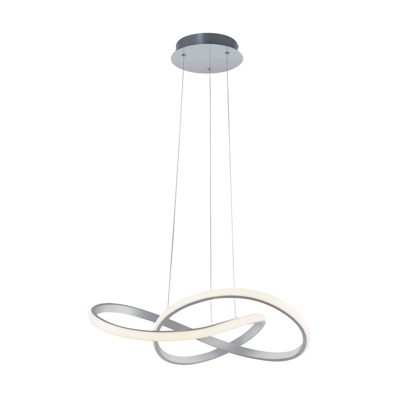 LED-riippuvalaisin Maria, 3-vaiheinen himmennys, alumiini