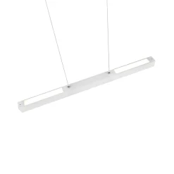 LED-riippuvalaisin Paros DUOline tanko, valkoinen