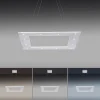 LED-riippuvalaisin PURE Cosmo, alumiini, 50 cm, CCT, kaukosäädin