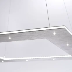 LED-riippuvalaisin PURE Cosmo, alumiini, 50 cm, CCT, kaukosäädin