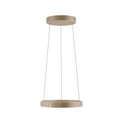 LED-riippuvalaisin PURE E-Clipse, pronssi, Ø 50 cm, CCT