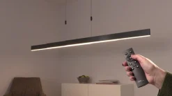 LED-riippuvalaisin PURE Moto, platina, himmennettävä, CCT