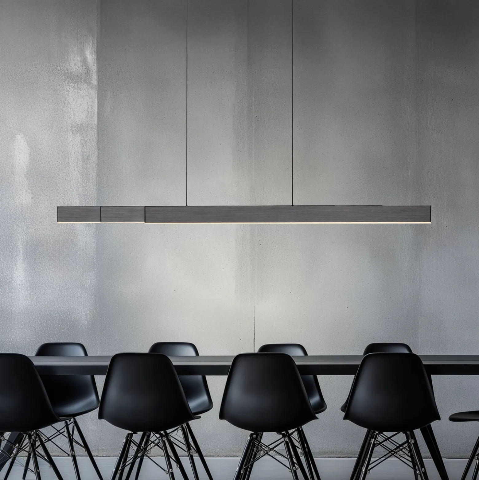 LED-riippuvalaisin PURE Moto-Rise, platina, alumiini, CCT