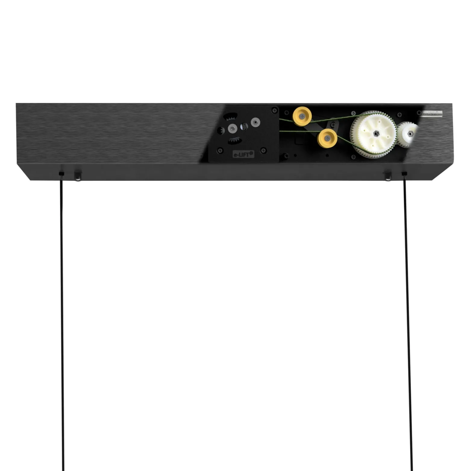 LED-riippuvalaisin PURE Moto-Rise, platina, alumiini, CCT