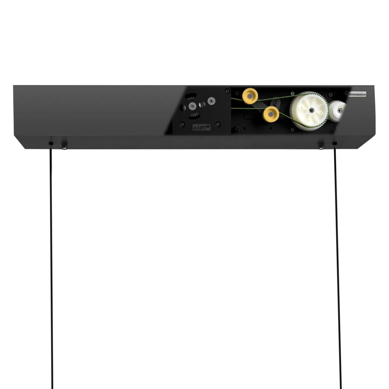 LED-riippuvalaisin PURE Moto-Rise, tammi/musta helmi, alumiini, CCT