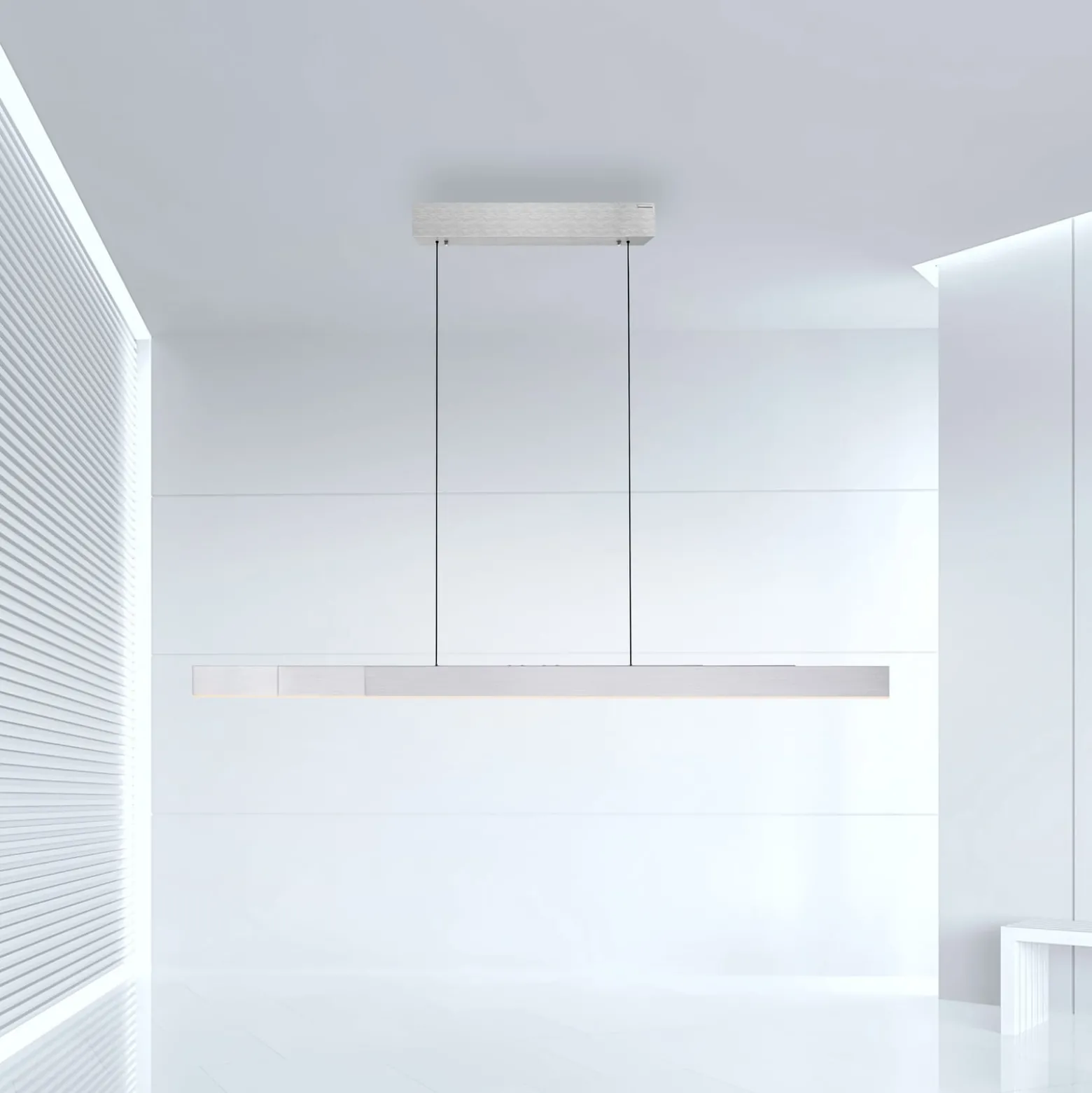 LED-riippuvalaisin PURE Moto-Rise, timantti, alumiini, CCT