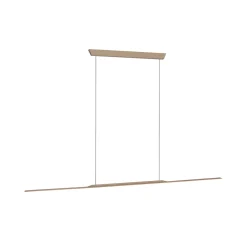 LED-riippuvalaisin PURE Surface, pronssi, 125 cm, alumiini, 3 000 K
