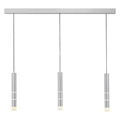 LED-riippuvalaisin PURE Vega, kolme sylinteriä, alumiini