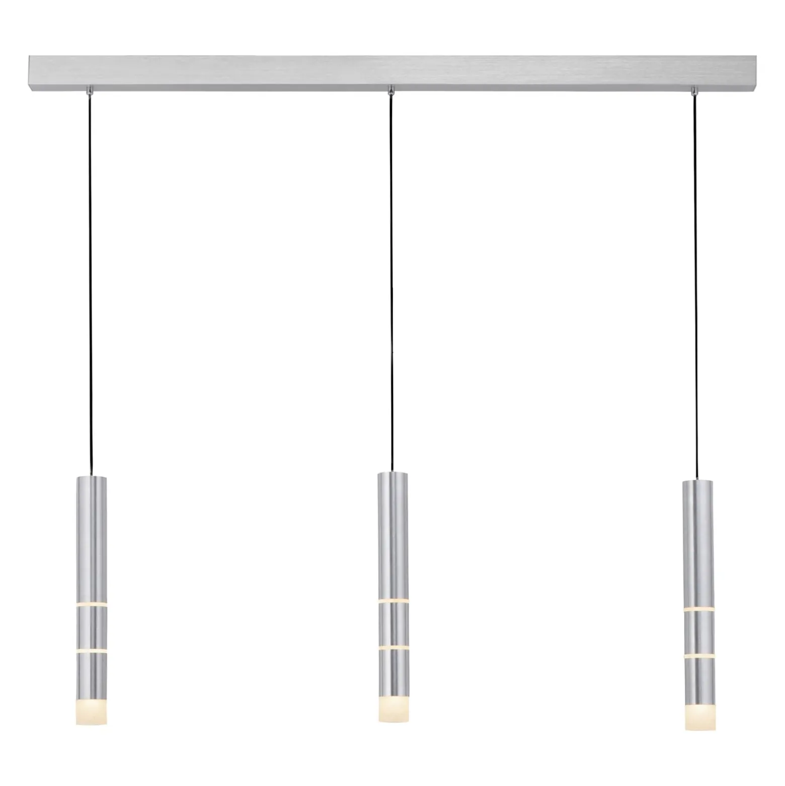 LED-riippuvalaisin PURE Vega, kolme sylinteriä, alumiini
